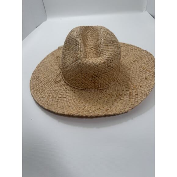 Faherty Rancher Raffia Hat in Natural - Picture 2 of 11